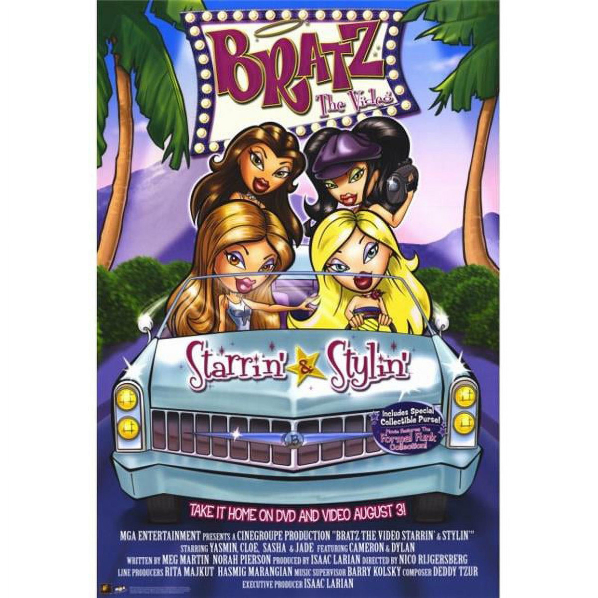 Bratz: Starrin' & Stylin' movie poster print 27x40
