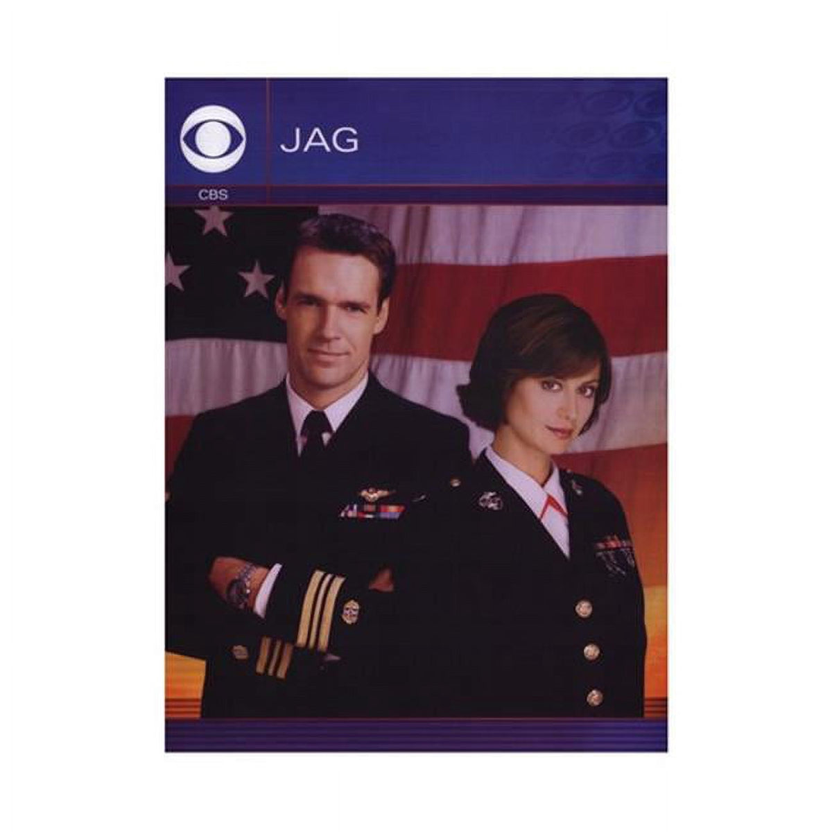 JAG Movie Poster 11x17 print featuring military drama themes.