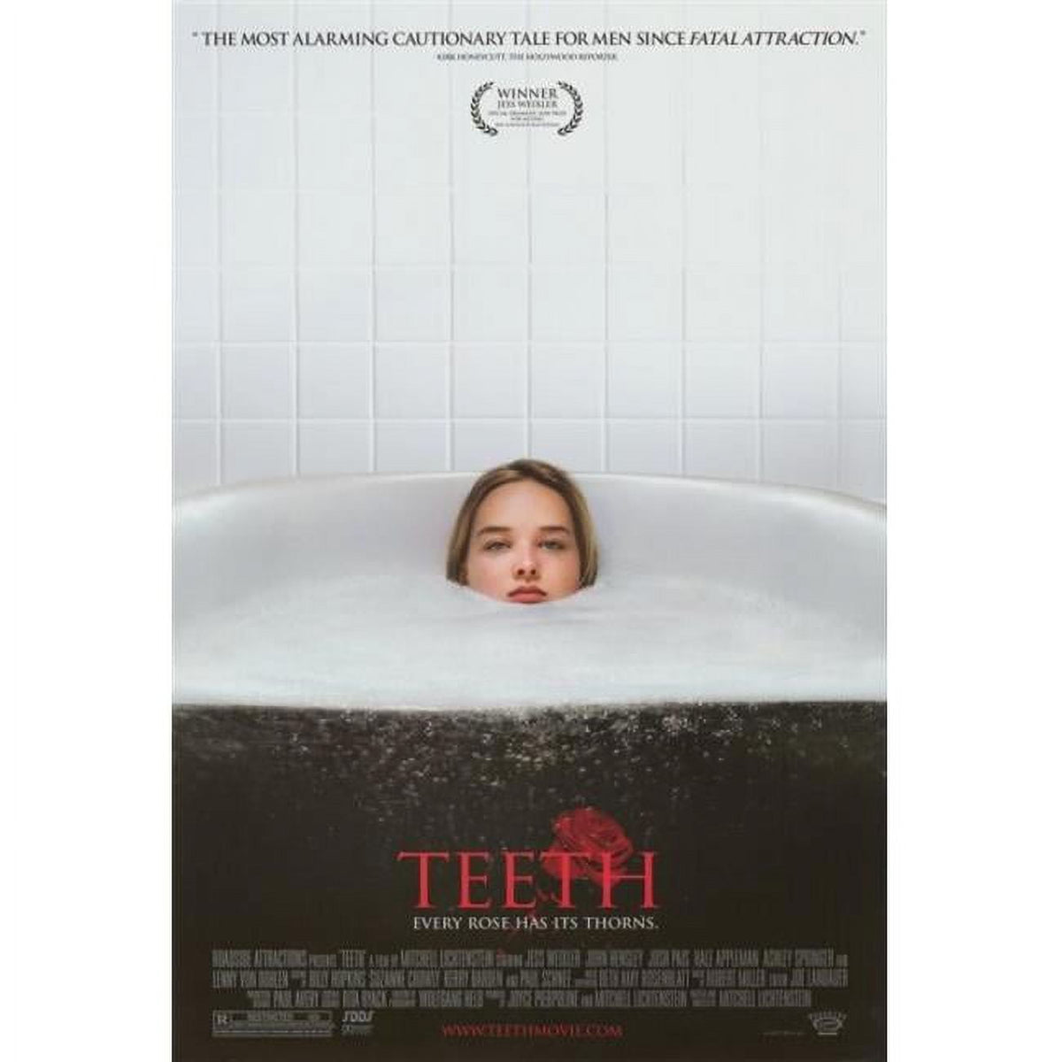 Teeth Movie Poster Print - 27x40 inches featuring horror-comedy artwork