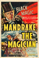 Mandrake The Magician movie masterprint poster featuring Warren Hull, 1939.