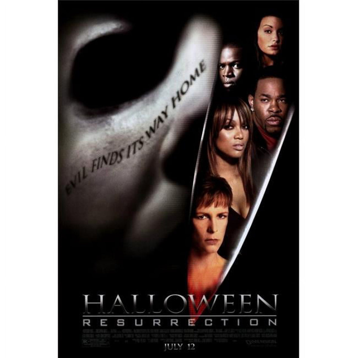 Halloween: Resurrection Movie Poster Print 27x40 inches.