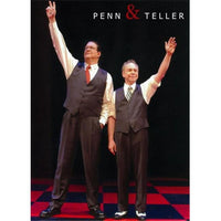 Penn and Teller Movie Poster 11x17 print featuring iconic illusionists.