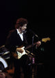 Bob Dylan performing on stage photo print