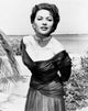 Yvonne De Carlo on location in Nassau during the filming of Flame of the Islands in 1955.