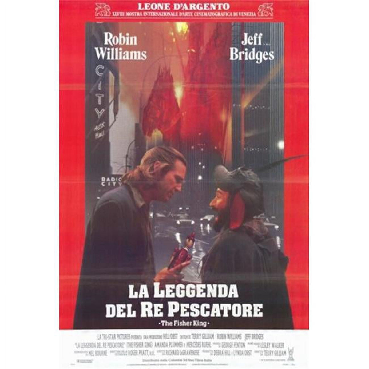 The Fisher King Movie Poster 11x17 print showcasing vibrant colors and iconic imagery.