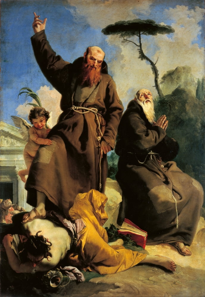 Fidelis of Sigmaringen and St. Joseph of Leonessa Poster Print