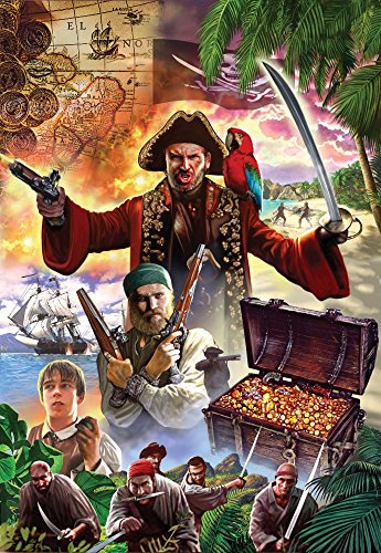 Treasure Island Poster Print by Steve Crisp in vibrant colors