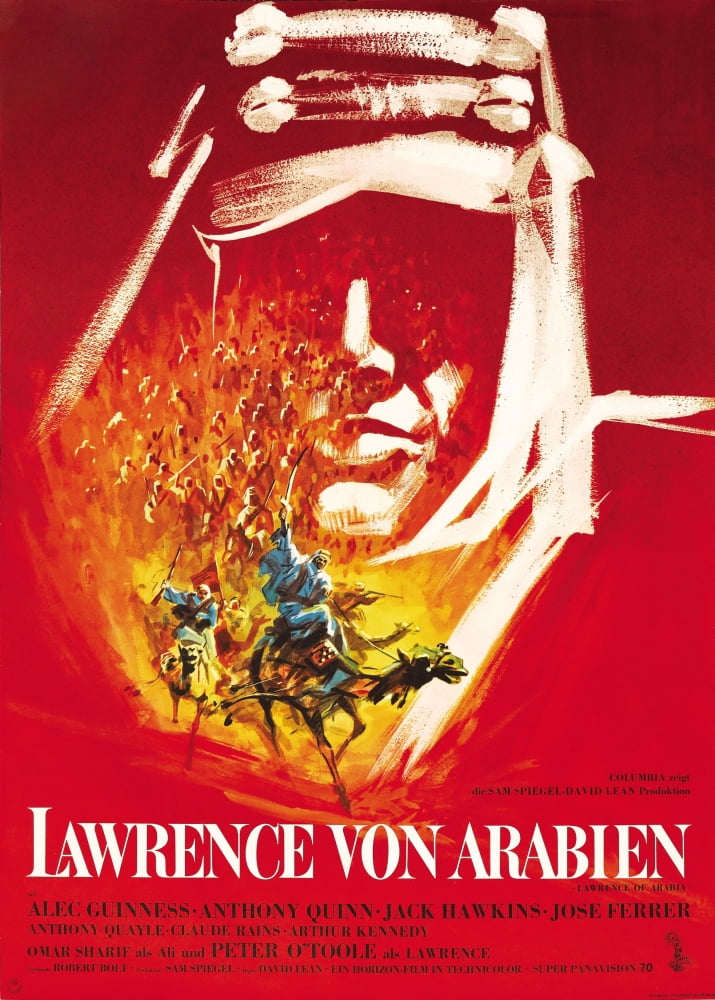 Lawrence of Arabia Movie Masterprint Poster 11x17