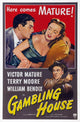 Gambling House Movie Masterprint Poster featuring Victor Mature, Terry Moore, and William Bendix