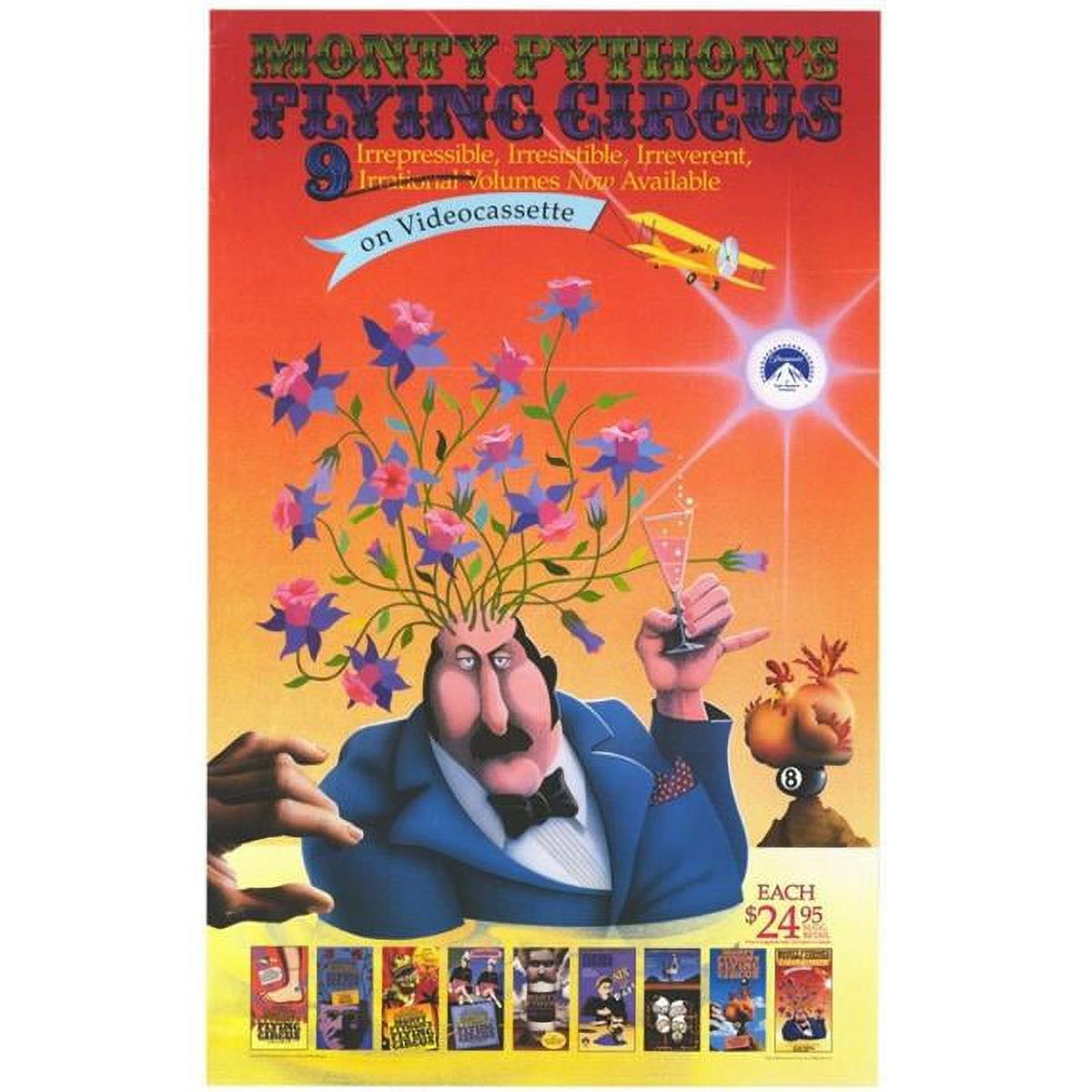Monty Python's Flying Circus Movie Poster Print in 27x40 size.
