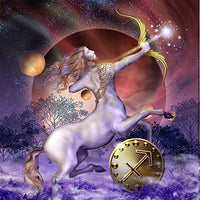 Sagittarius Zodiac Sign Poster Print by Ciro Marchetti