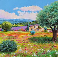 Wildflowers Poster Print by Jean-Marc Janiaczyk, floral art