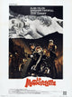 The Girl On A Motorcycle movie poster featuring Alain Delon and Marianne Faithfull.