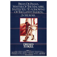 Dressed to Kill movie poster print 27x40 inches