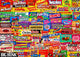 Crazy Candy Rows Poster Print by Aimee Stewart featuring colorful candies.