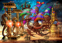 The Fleet Has Arrived poster print by Ciro Marchetti, colorful and imaginative artwork.