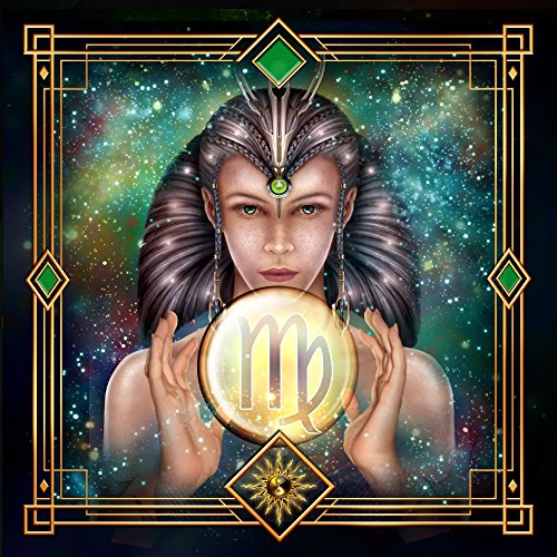 Zodiac Virgo Poster Print by Ciro Marchetti featuring intricate designs and vibrant colors.