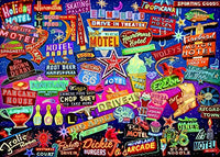 Neon Dazzle Poster Print by Aimee Stewart showcasing vibrant colors and patterns.