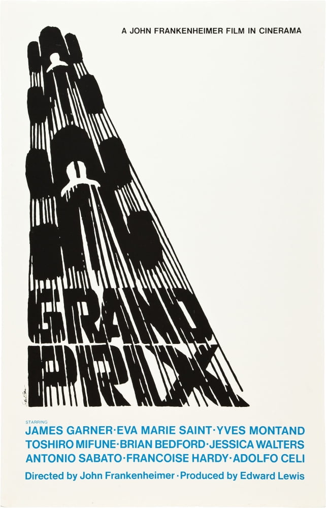 Grand Prix Movie Poster Masterprint 11x17 - Racing Art