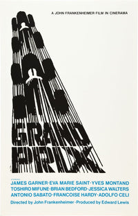 Grand Prix Movie Poster Masterprint 11x17 - Racing Art