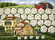 Buzzby's Bee Farm Poster Print by Art Poulin depicting vibrant bees and flowers.