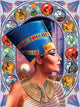 Nefertiti Poster Print by Andrew Farley showcasing ancient Egyptian art.