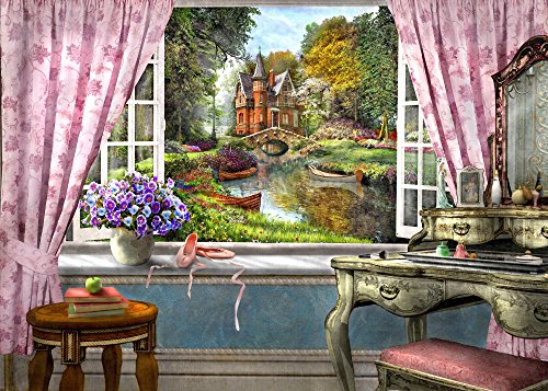 Bedroom View Poster Print by Dominic Davidson showcasing serene landscape.