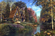 Fairytale Cottage Fractal Poster Print by Dominic Davidson