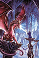 The Dragon's Lair Poster Print by Steve Crisp