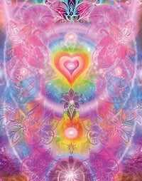 Sunset Orchid Poster Print by Alixandra Mullins featuring vibrant colors.