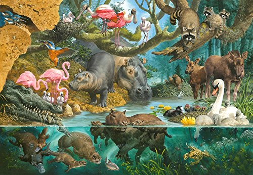Waterside Nursery Poster Print by John Francis showcasing a serene landscape.