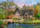 Stoney Bridge Cottage Poster Print by Dominic Davidson