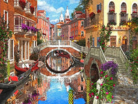 Venetian Waterway Poster Print by Dominic Davidson