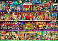 Vintage Toys II Poster Print by Aimee Stewart featuring classic toys.
