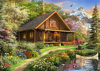 A Log Cabin Somewhere in North America Poster Print by Dominic Davidson