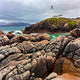 Fanad Head Lighthouse photo print showcasing the scenic coastline of County Donegal, Ireland.