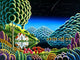 Wishing poster print by Andy Russell, vibrant art for home decor.