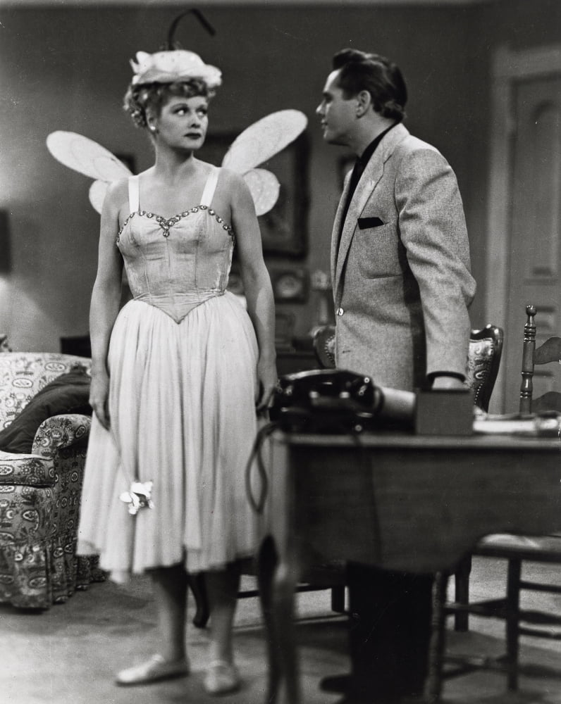 I Love Lucy film still photo print showcasing a memorable scene from the classic TV show.