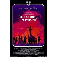 Jesus Christ Superstar Movie Poster 11x17 featuring iconic musical artwork.