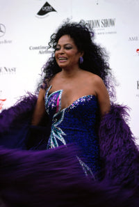 Diana Ross poster print from the 20th Annual American Fashion Awards by CJ Contino.