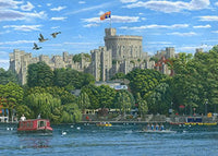 Windsor Castle Poster Print by Richard Harpum showcasing the iconic architecture.