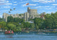 Windsor Castle Poster Print by Richard Harpum showcasing the iconic architecture.