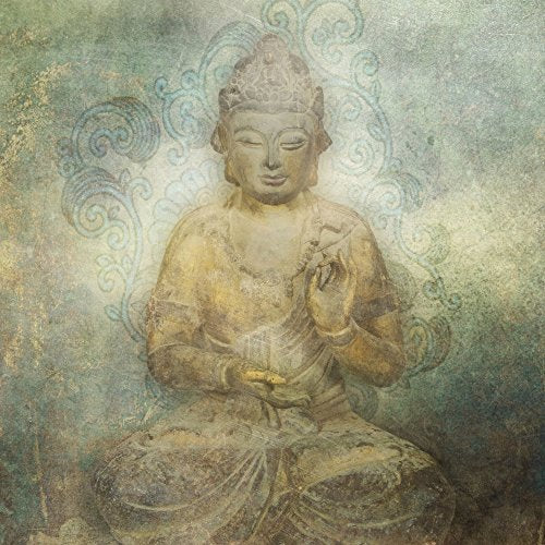 Serene Buddha Gold Poster Print by Aimee Stewart in various sizes