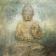 Serene Buddha Gold Poster Print by Aimee Stewart in various sizes