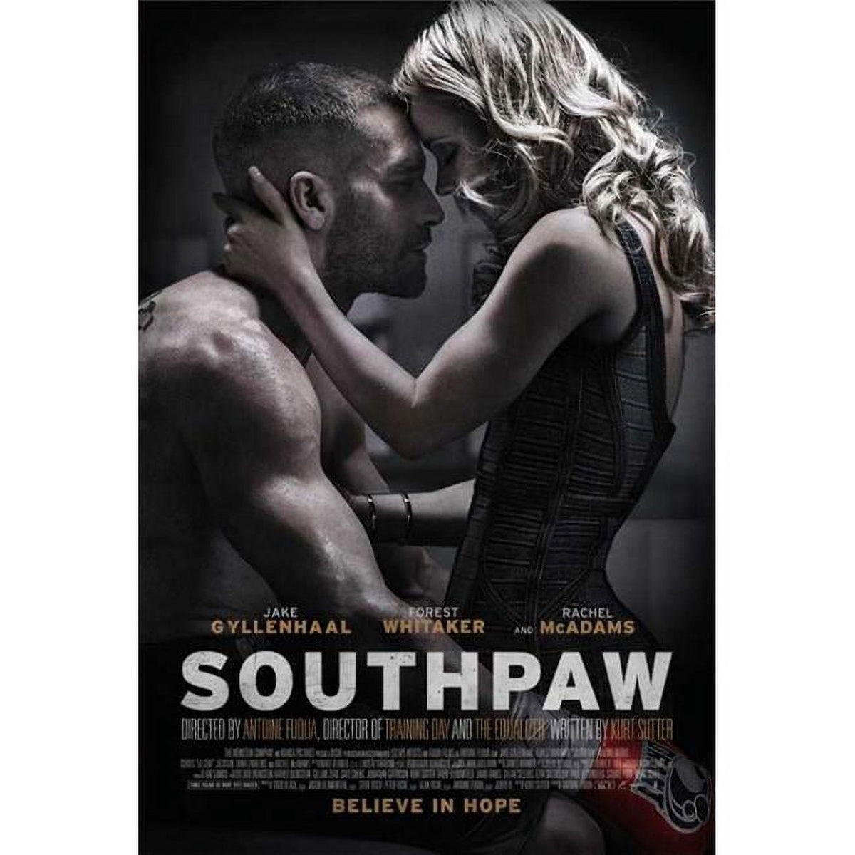 Southpaw Movie Poster Print showcasing dramatic boxing imagery.