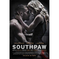 Southpaw Movie Poster Print showcasing dramatic boxing imagery.