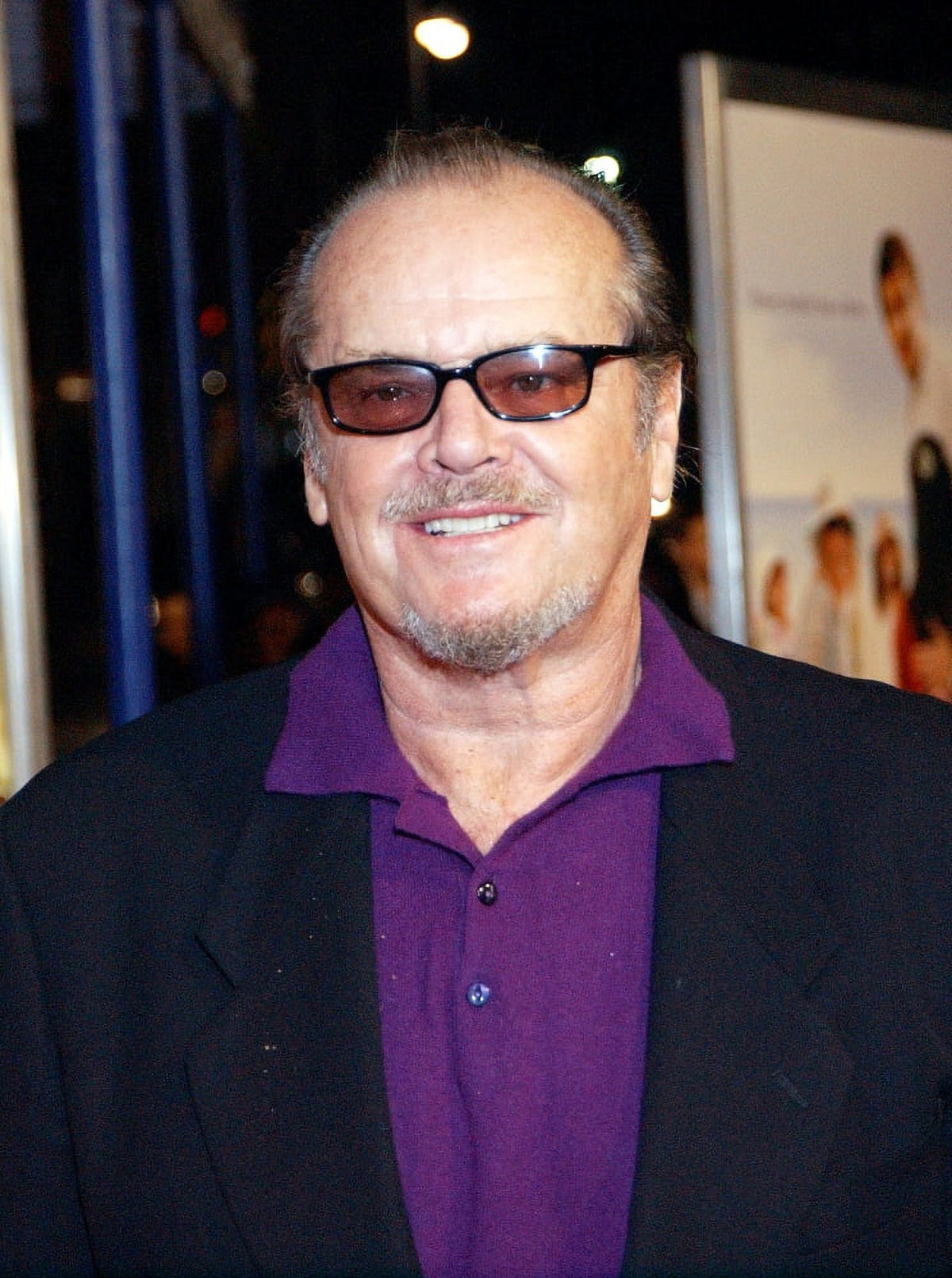 Jack Nicholson at the Spanglish premiere in Los Angeles, 2004 - Photo Print