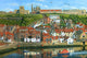 Whitby Harbour North Yorkshire Poster Print by Richard Harpum