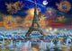 Eiffel Tower Celebration Poster Print by Adrian Chesterman