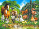 Farm Scene Poster Print by John Francis - Landscape Artwork